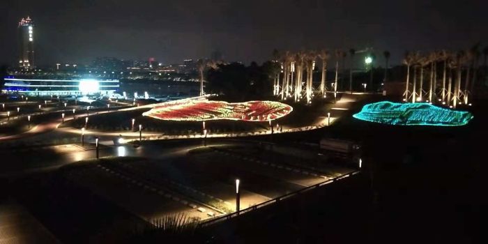 邕江南岸亮化工程一角。。。。。。袁世华 摄.jpg